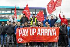 Arriva bus strike, Wakefield. 06.06.2022
