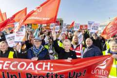 Stagecoach bus strike, Hull. 07.10.2022