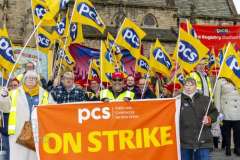 PCS strike rally, Durham. 28.04.2023