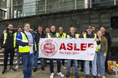 ASLEF strike, Leeds. 01.09.2023