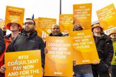 BMA consultants strike, Leeds. 19.09.2023