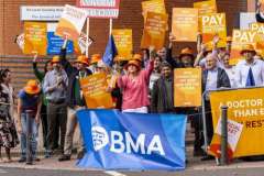 BMA Consultants strike, Leeds, 20.07.2023