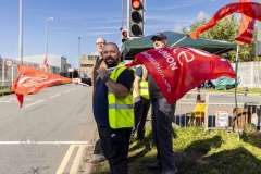 Liverpool Dockers strike. 23.09.2022