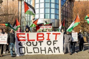 Palestine Action, Manchester. 21.01.2022