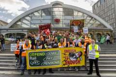 RMT strike, Liverpool. 29.07.2023
