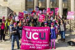 UCU strike, Leeds University. 25.09.2023