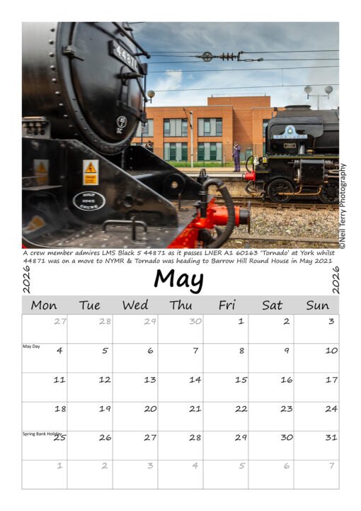 Steam Train Calendar 2026 - Image 6